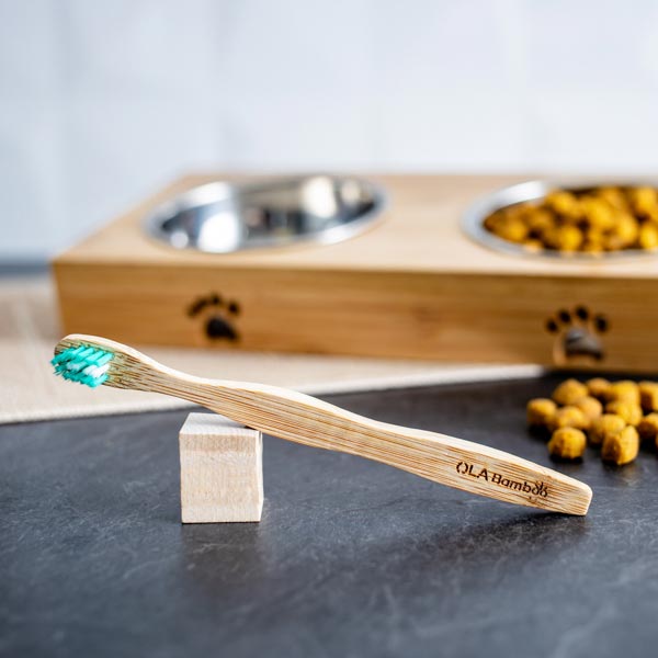 OLA Bamboo - Small Toothbrush for Cats & Small Dogs