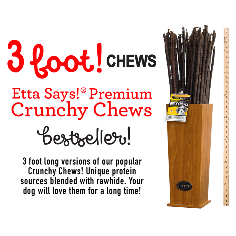 Etta Says – 3ft Chew - Premium Duck Chews