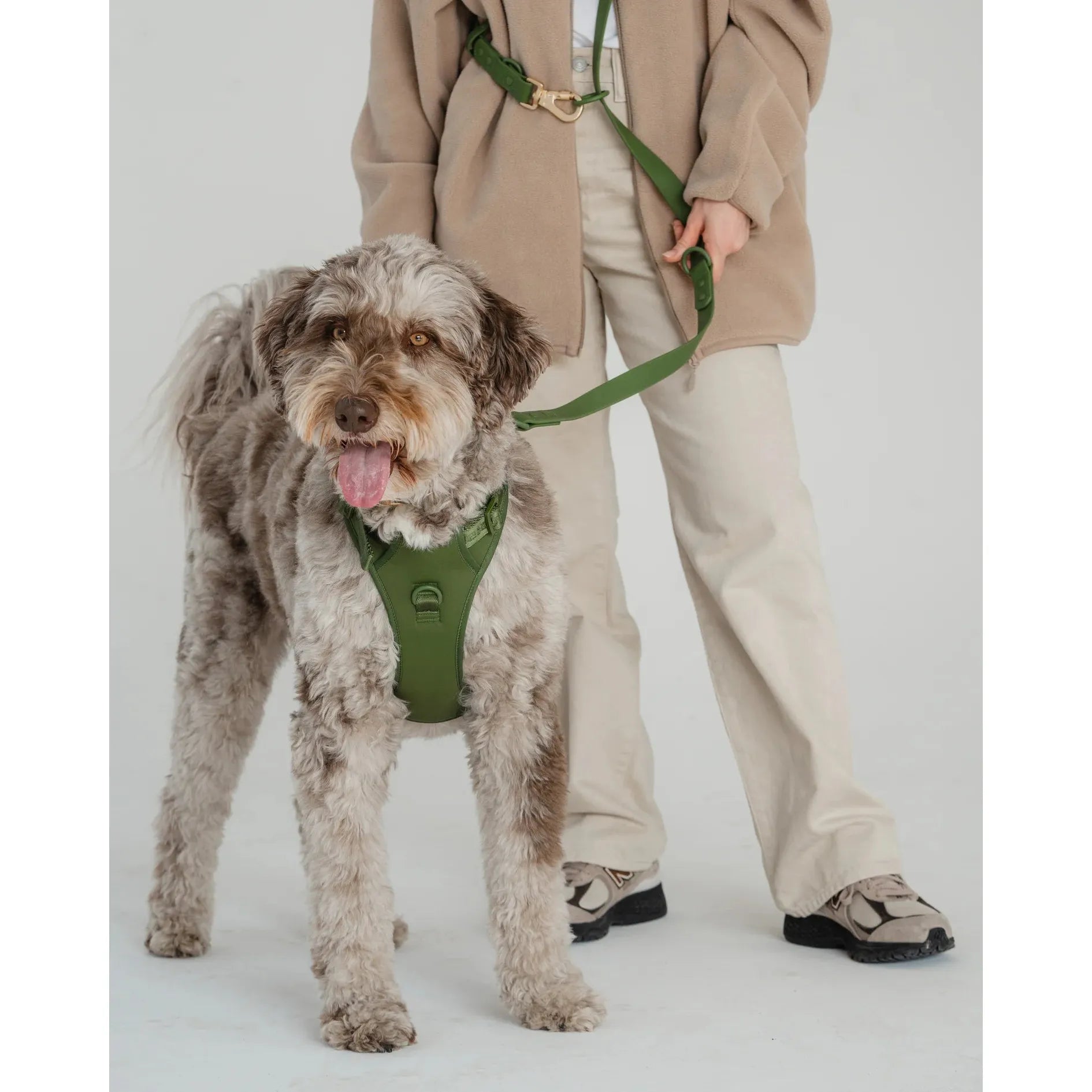 Dexypaws No-Pull Dog Harness, Green Camo