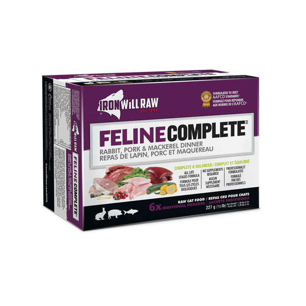 Feline Complete - Rabbit, Pork & Mackerel Dinner - 3 LB