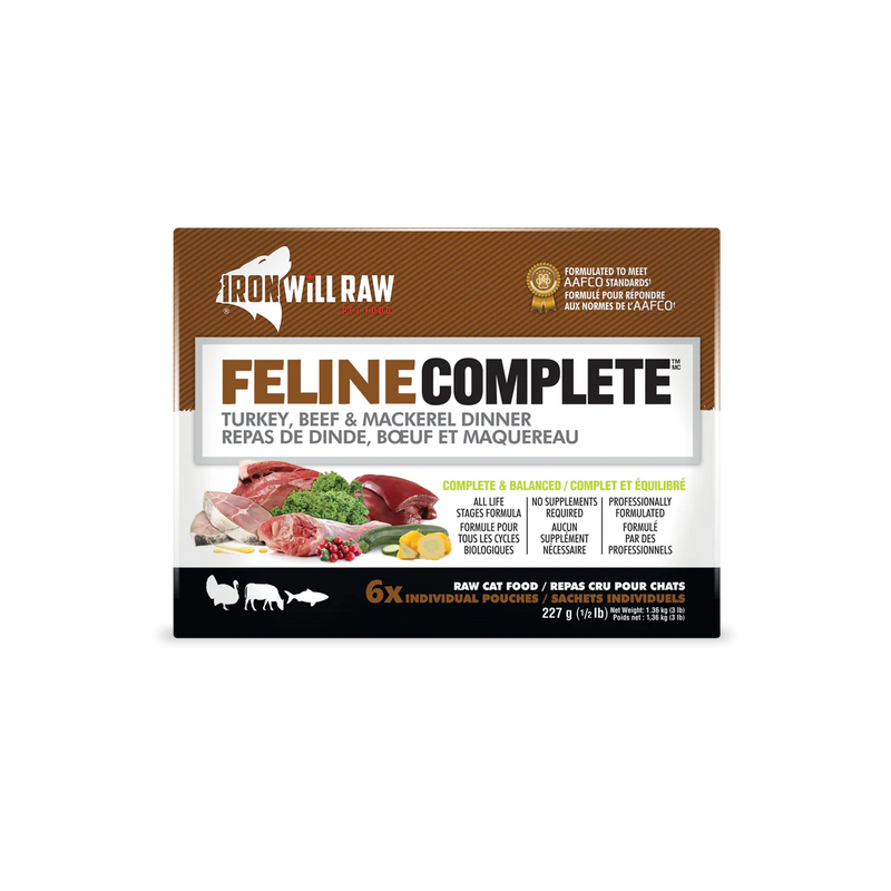 Feline Complete - Turkey, Beef & Mackerel Dinner - 3 LB