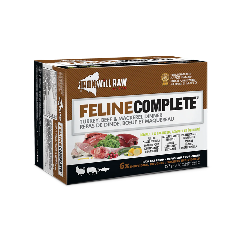 Feline Complete - Turkey, Beef & Mackerel Dinner - 3 LB
