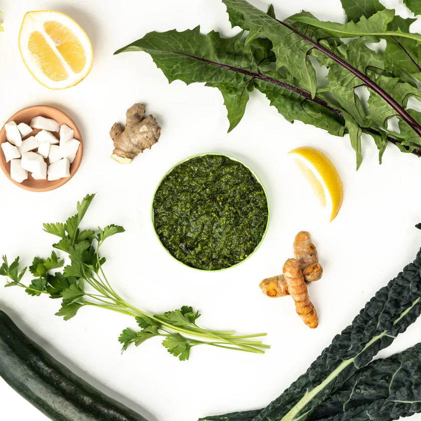 Green Juju Just Greens Frozen Veggie Blend 425g