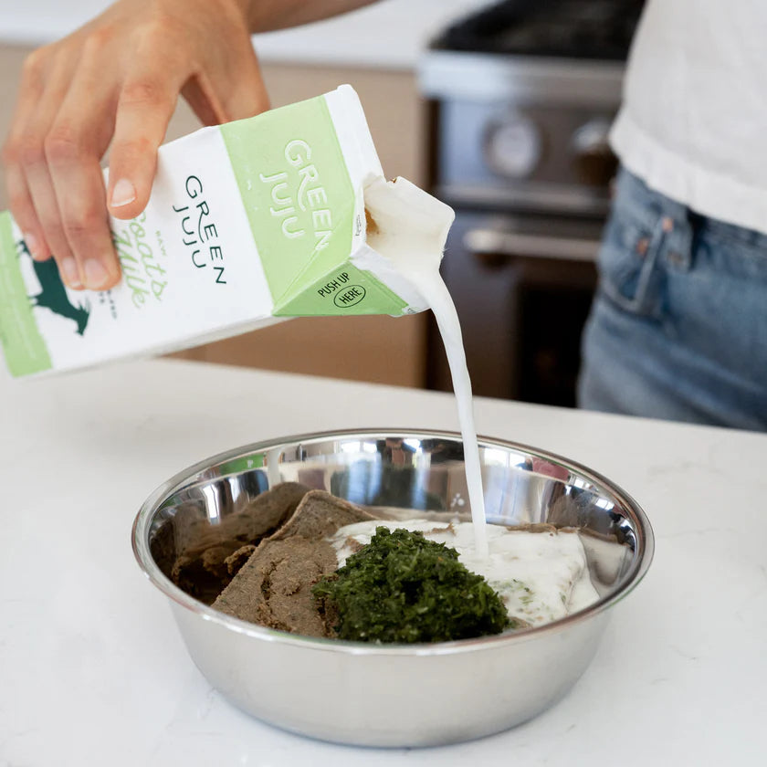 Green Juju Dog/Cat Raw Goat's Milk