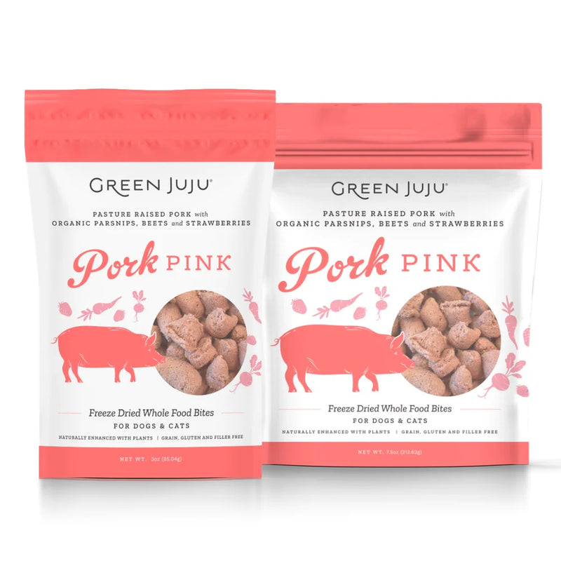 Green Juju - Freeze-Dried Pork Pink Bites