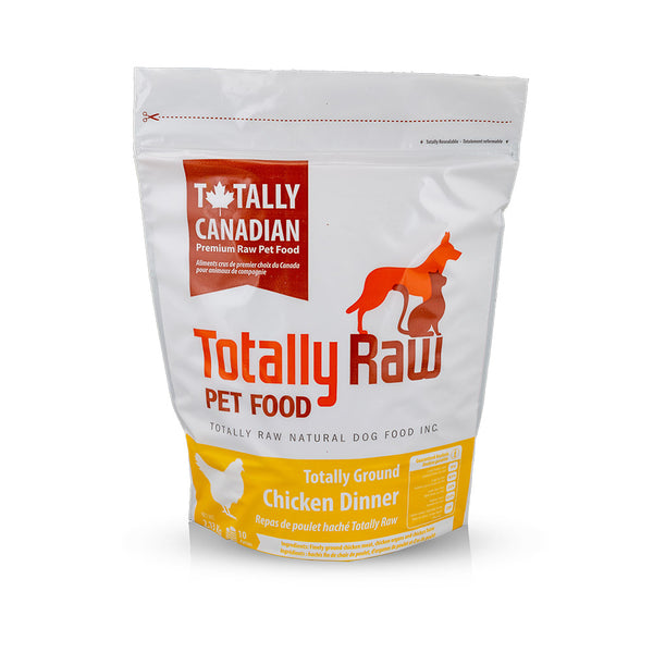 TOTALLY RAW – Ground Chicken Patty 4.70lbs