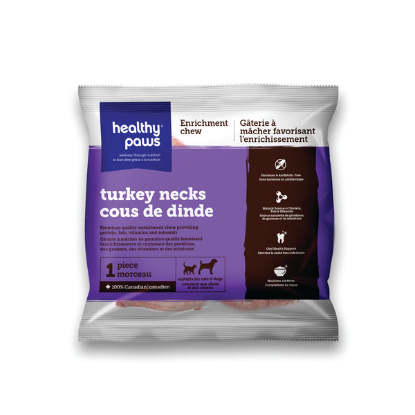 Healthy Paws - Raw Turkey Neck