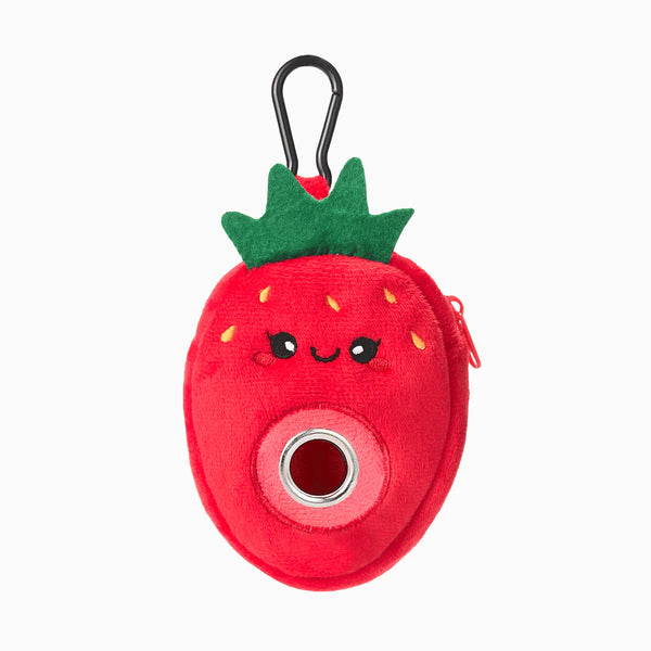 Pooch Pouch - Strawberry Poop Bag Dispenser by Hugsmart Pet