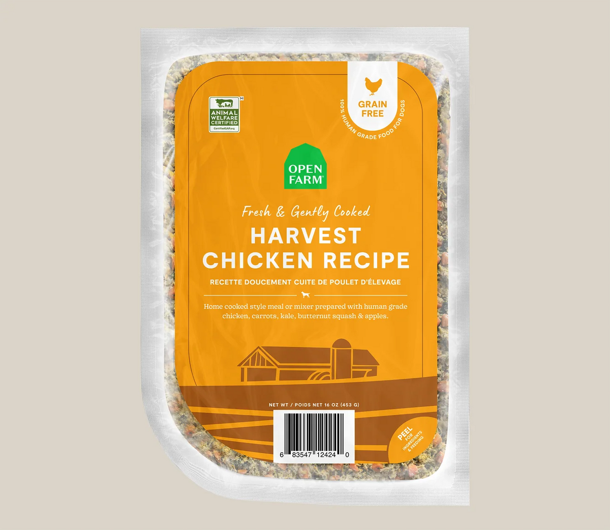 Open Farm® Freshly & Gently Cooked Frozen Dog Food