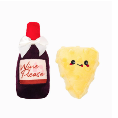 HugSmart - Meow Buddies Kitten Party 2pk - Cheese & Wine