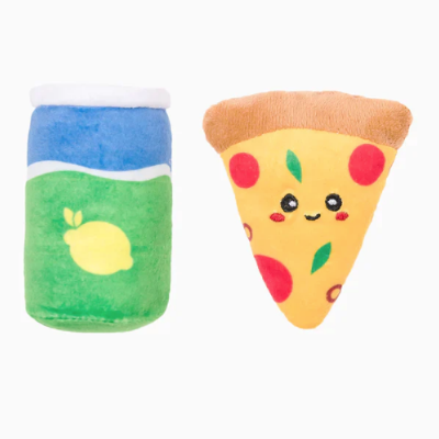 HugSmart - Meow Buddies Kitten Party 2pk - Pizza & Soda