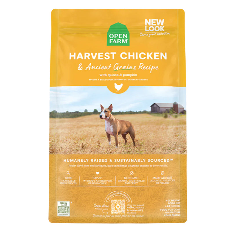 Open Farm - Harvest Chicken & Ancient Grains Dry Dog Food