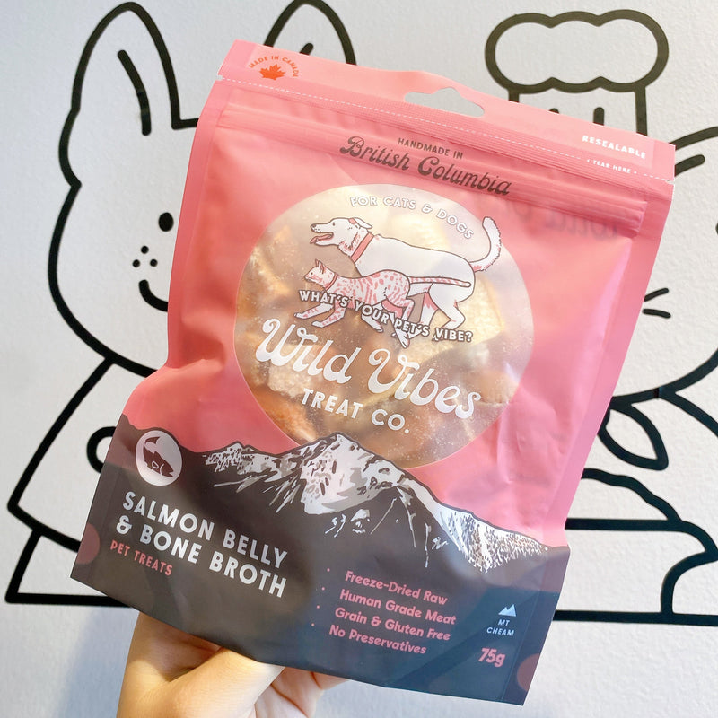 Wild Vibes - Salmon Belly & Bone Broth