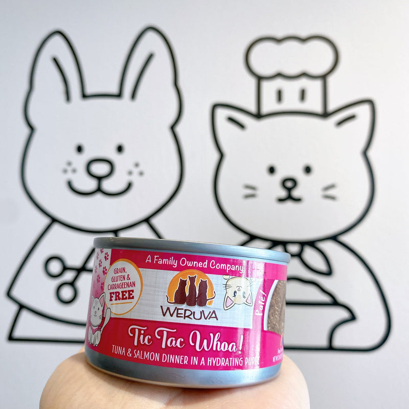 Weruva - Tic Tac Whoa! Tuna & Salmon Dinner (3.0 oz Can)