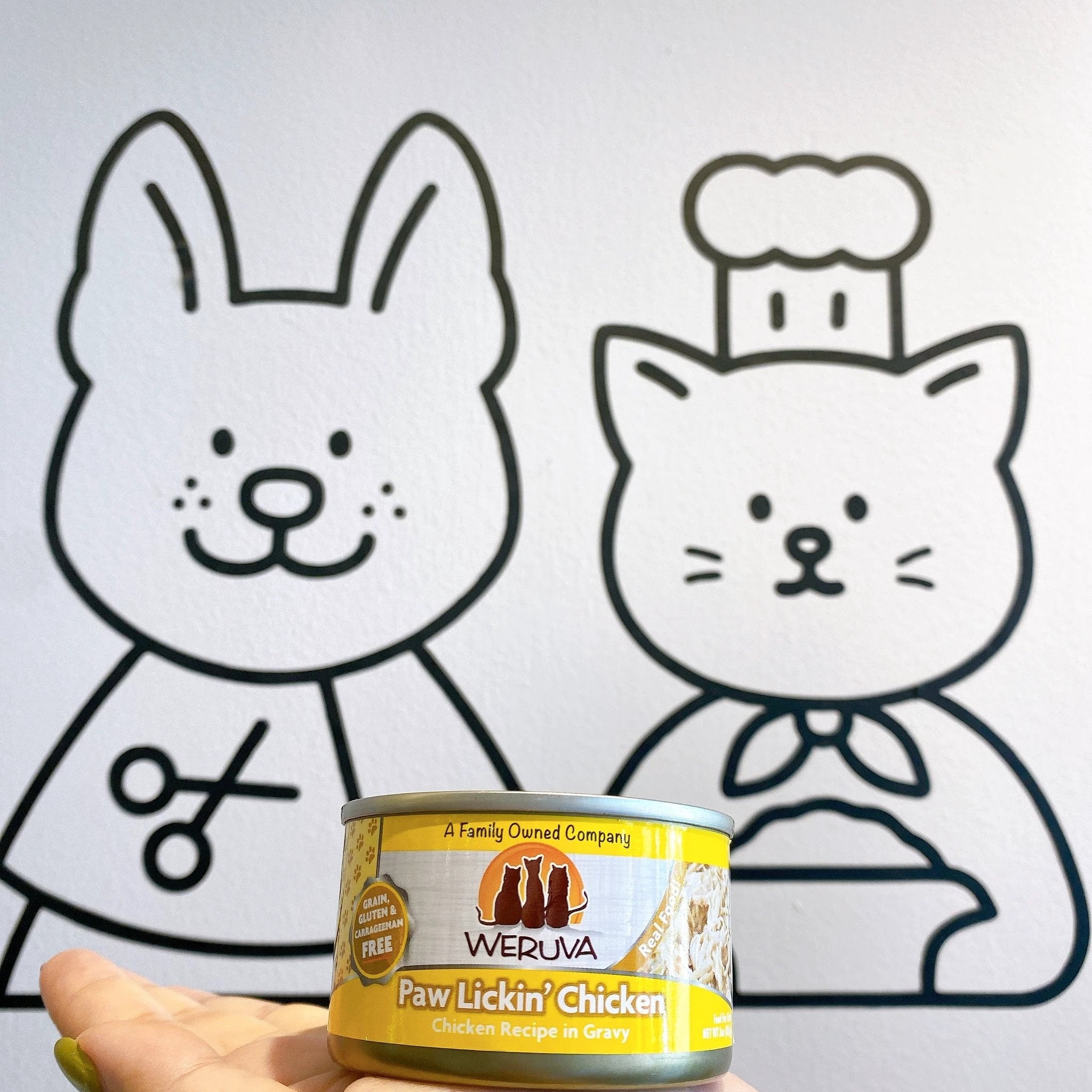 Weruva Classic Cat - Paw Lickin Chicken with Chicken Recipe in Gravy by Weruva