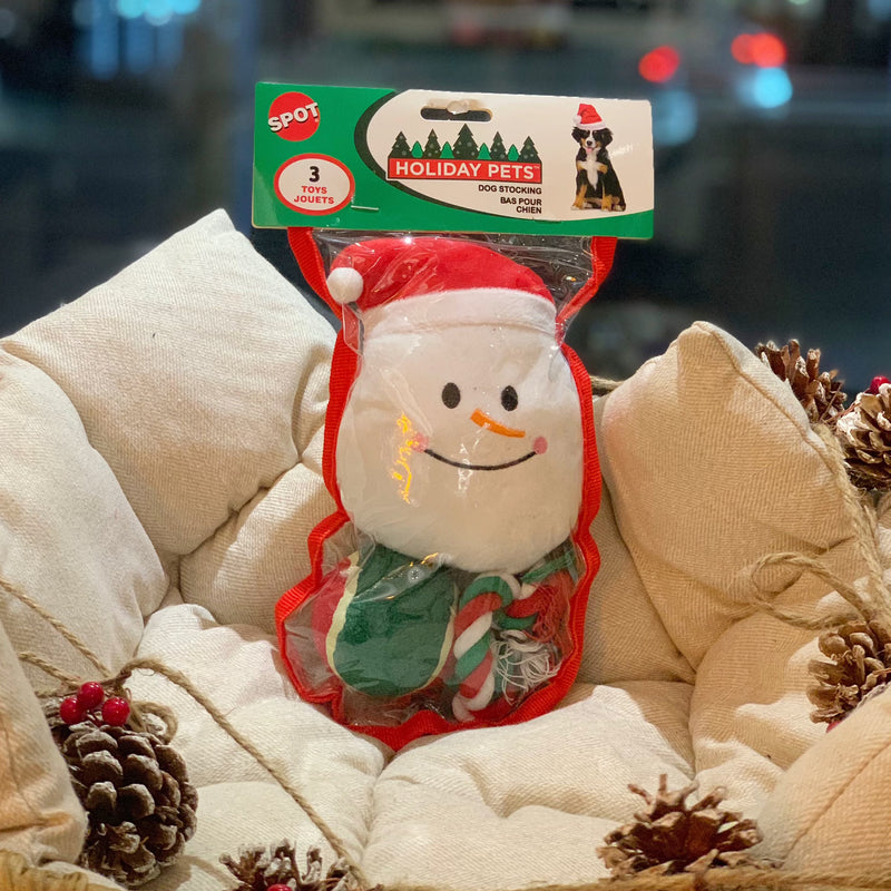 SPOT - Holiday Trio Plush 9" Assorted Dog Toy