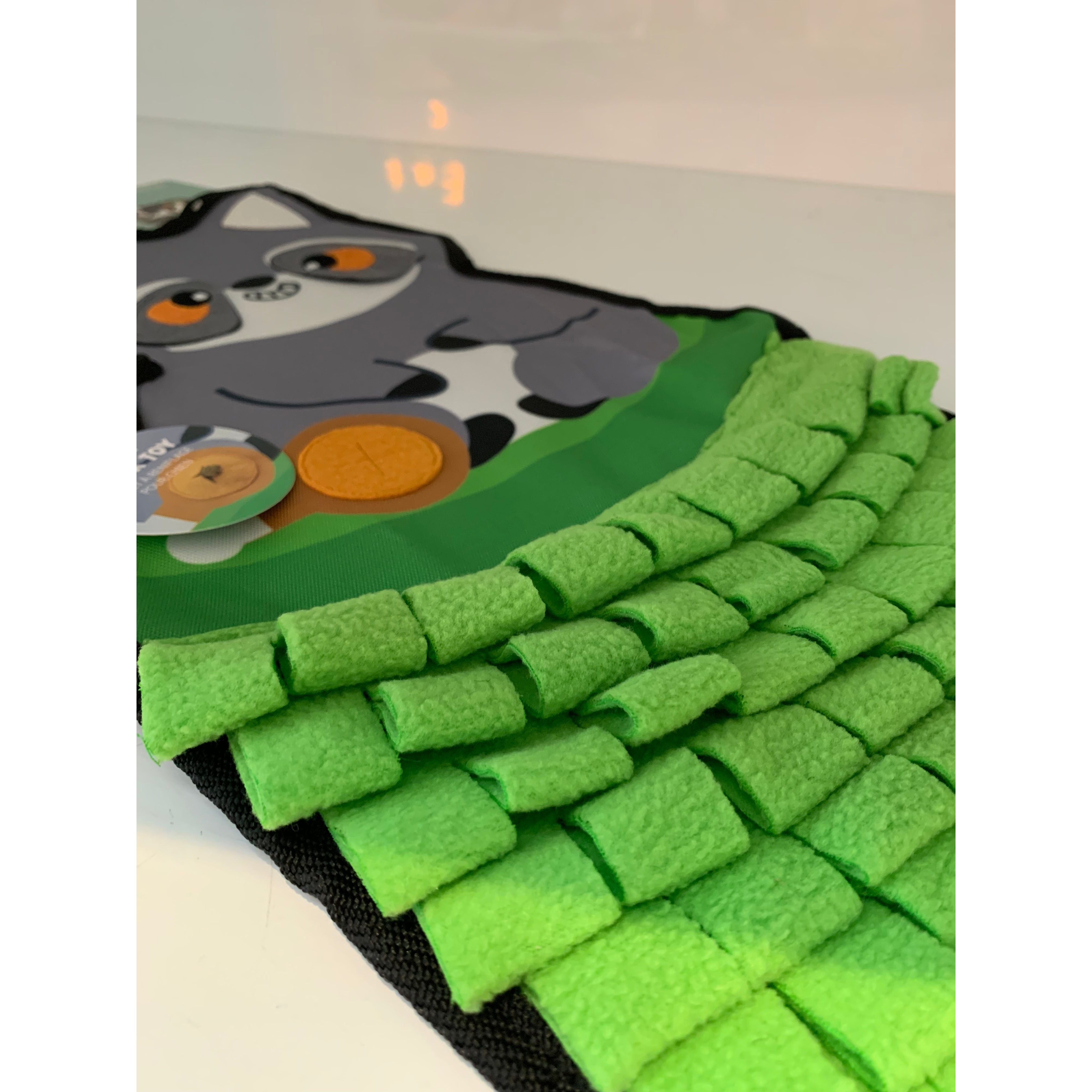 Tapis de jeu et de reniflement HugSmart Raccoon Buddies