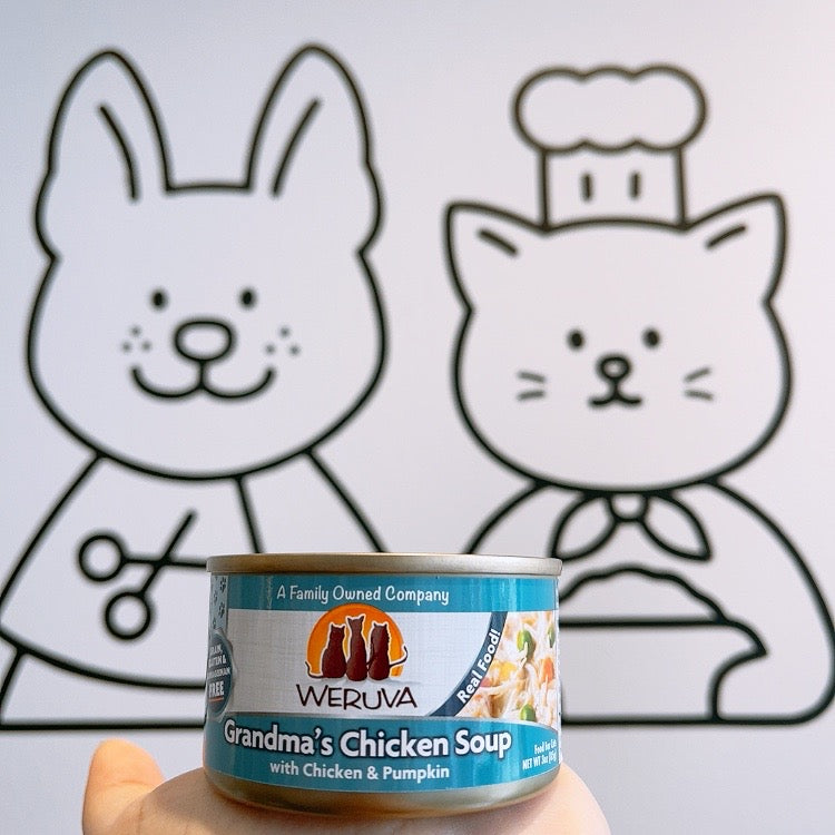 Weruva Classic - Grandma’s Chicken Soup with Chicken & Pumpkin (3.0 oz Can)
