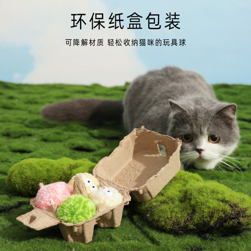 Eggs  - cat toy