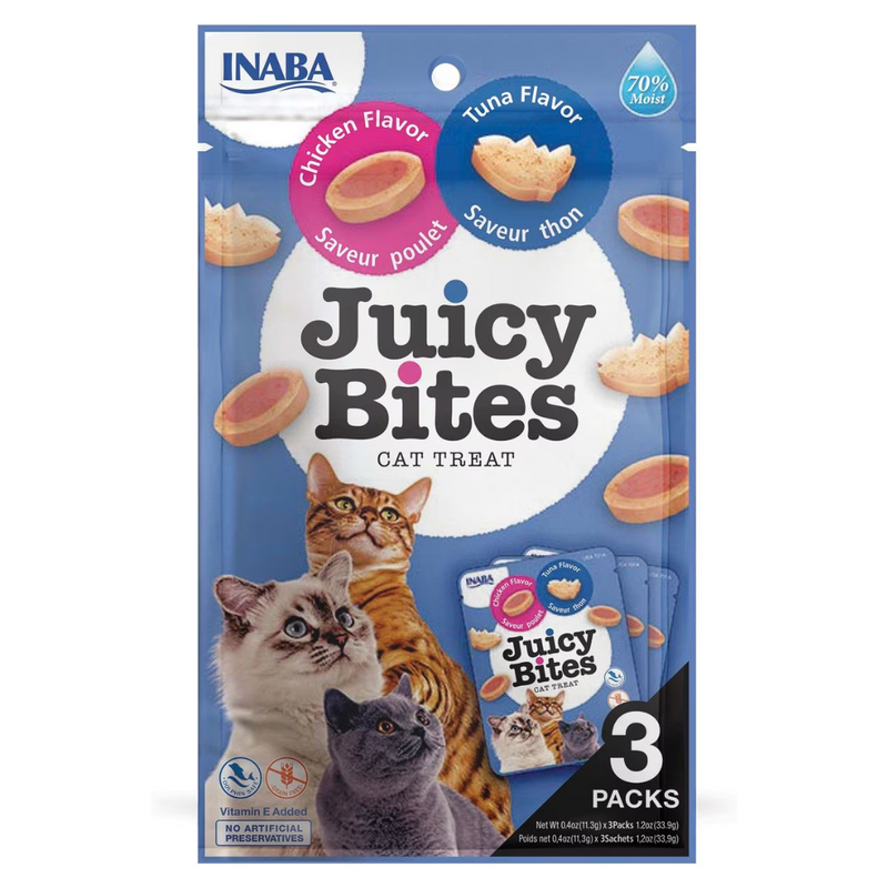 Inaba - Juicy Bites Tuna & Chicken Flavor