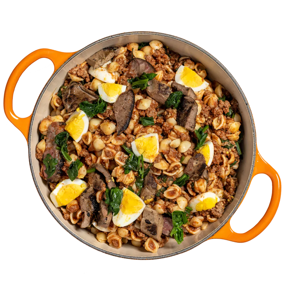 Tom&Sawyer Italian Beef Pasta Gently-cooked Frozen Meals for Dogs