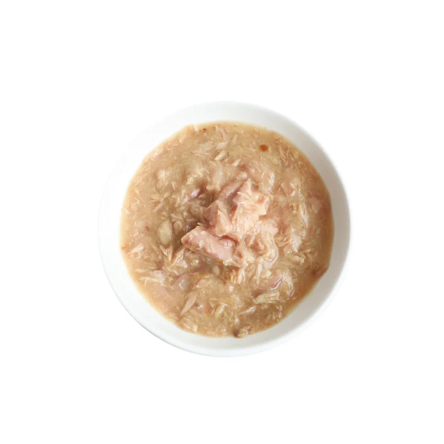 Kit Cat® Goat Milk Gourmet White Meat Tuna Flakes & Salmon with Goat Milk Cat Can Food