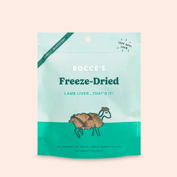 Bocces Bakery - Lamb Liver Freeze-Dried