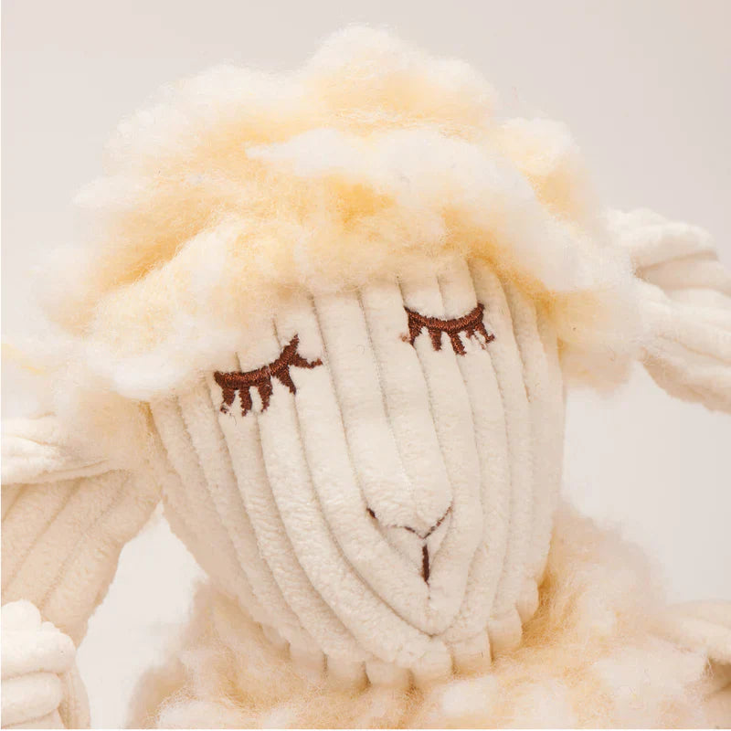 HuggleHounds - HuggleFleece Fluffer Knottie - Lamb