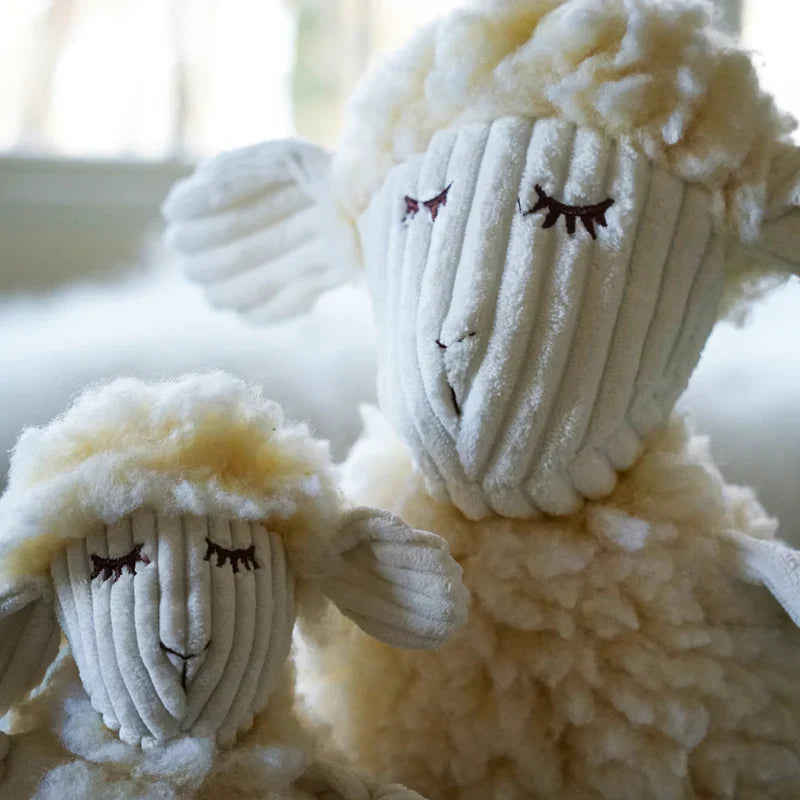HuggleHounds - HuggleFleece Fluffer Knottie - Lamb