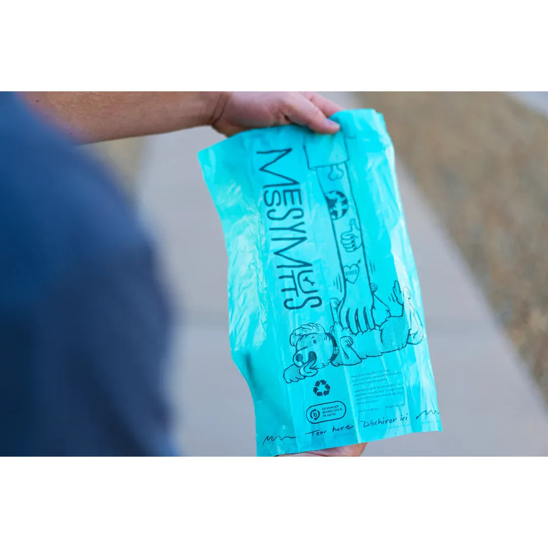 Messy Mutts Advanced BioRecycle™ Dog Poop Bags, 16 Refill Rolls, 240 Bag Count