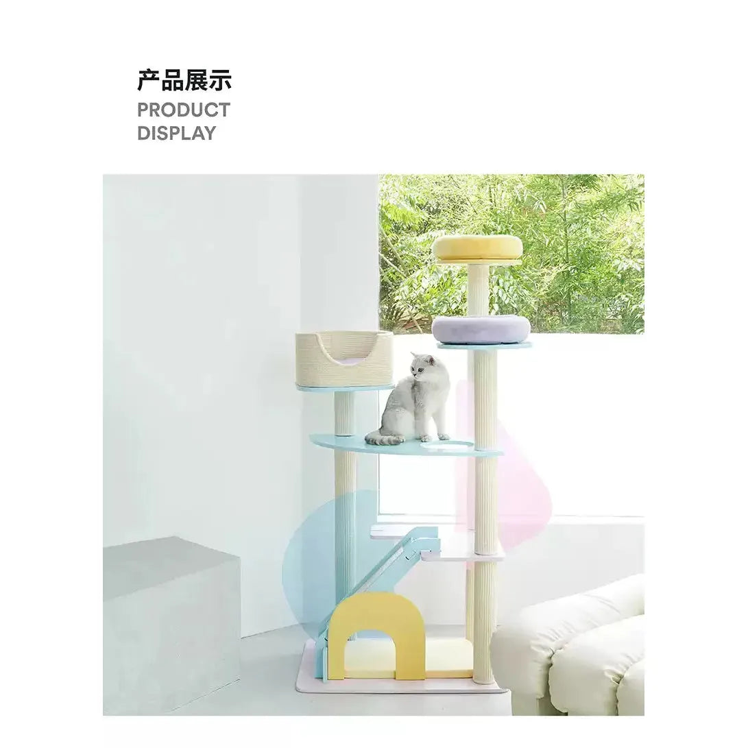 Zeze Acrylic Modern Style Cat Trees