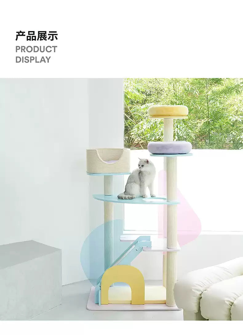 Zeze - Acrylic modern style cat trees