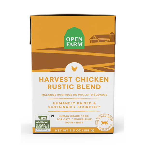 Open Farm - Harvest Chicken Rustic Blend Wet Cat Food 5.5 oz
