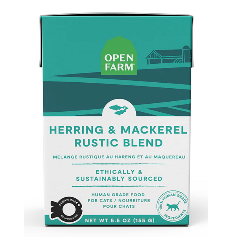 Open Farm - Herring & Mackerel Rustic Blend Wet Cat Food 5.5 oz