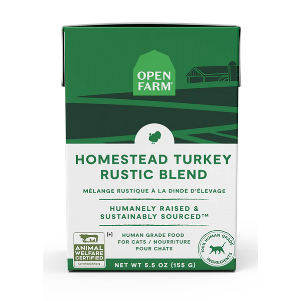 Open Farm - Homestead Turkey Rustic Blend Wet Cat Food 5.5 oz