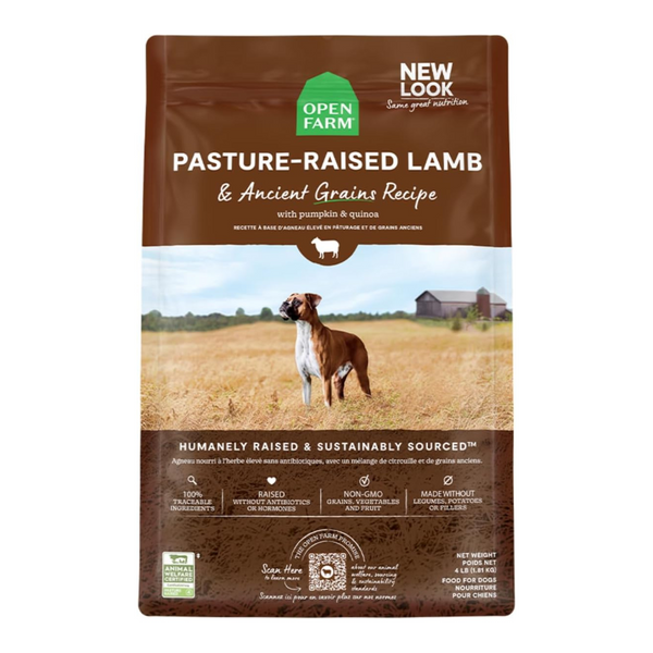 Open Farm - Pasture-Raised Lamb & Ancient Grains Dry Dog Food