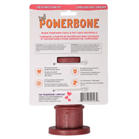 Powerbone Nylon & Bamboo Chew Fire Hydrant Dog 7"