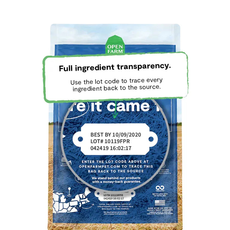 Open Farm Catch-of-the-Season Whitefish & Ancient Grains Dry Dog Food