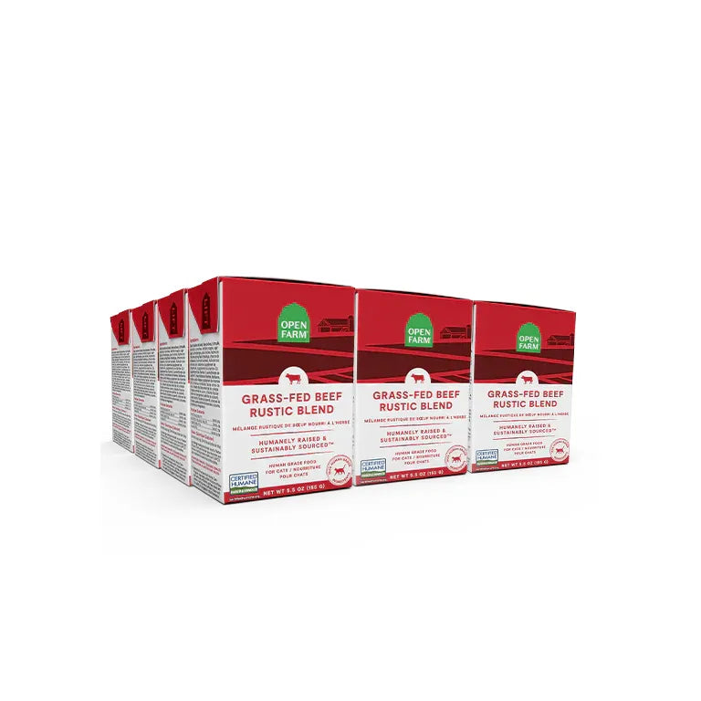 Open Farm Grass-Fed Beef Rustic Blend Wet Cat Food
