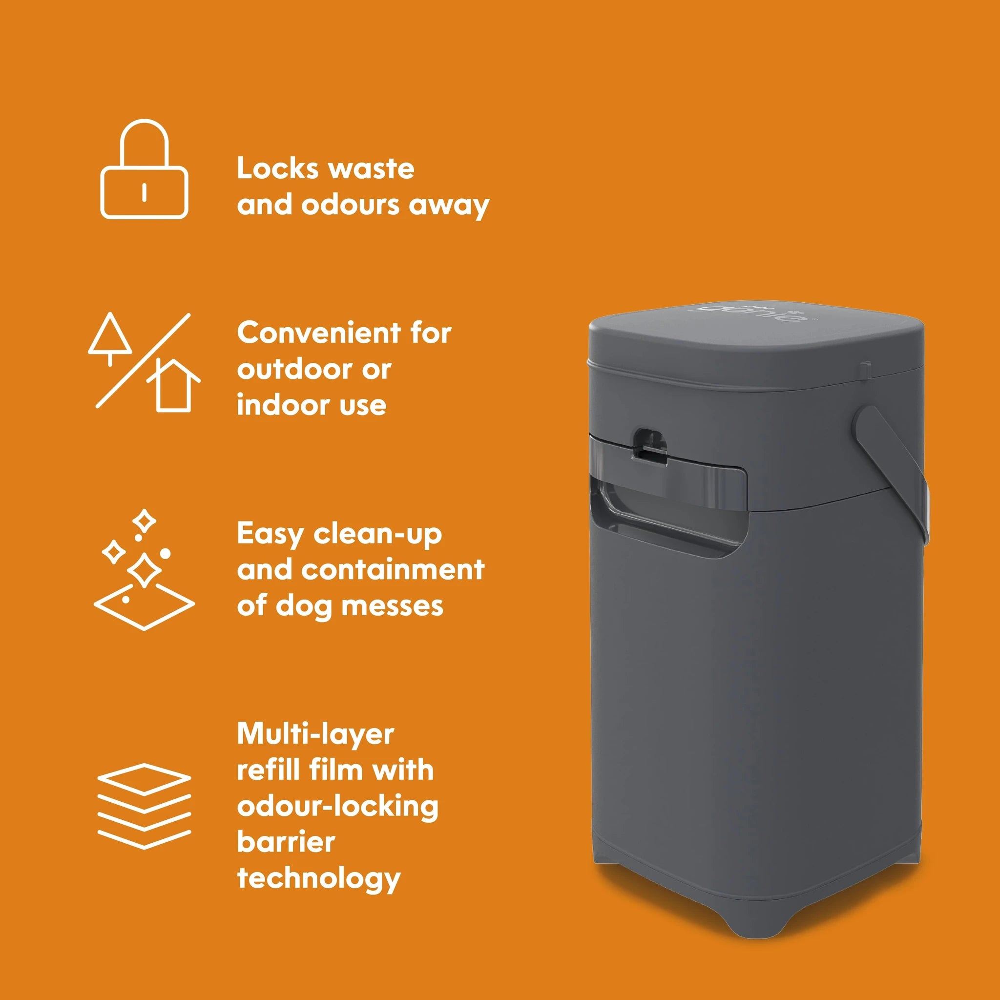 Angelcare Pet Genie Dog Waste Disposal System, Jumbo Refill (Up To 4 Months) by Pet Genie