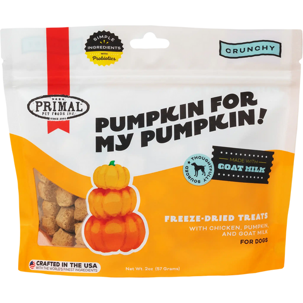 Primal - Pumpkin For My Pumpkin Chicken And Pumpkin With Goat Milk Dog 2oz