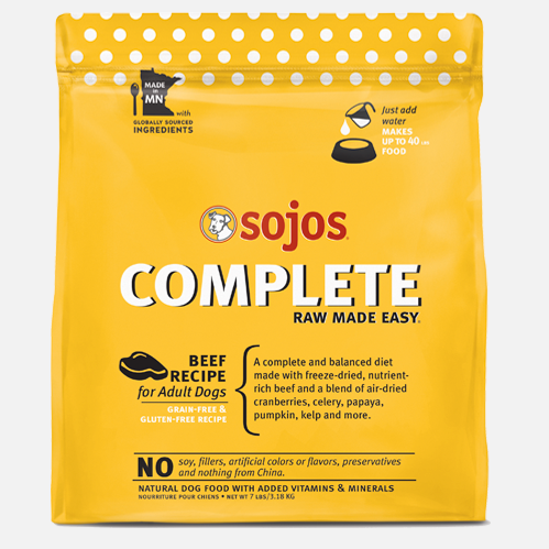 SOJOs - Beef Complete Dog Food Recipe