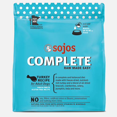 Sojos - Turkey Complete Dog Food Recipe