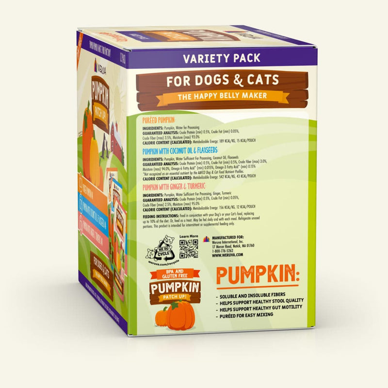 Weruva - Pumpkin Patch Up! Variety Pack Pumpkin Supplement