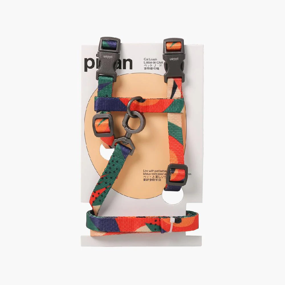 Pidan Cat Leash & Harness Set | Four Patterns
