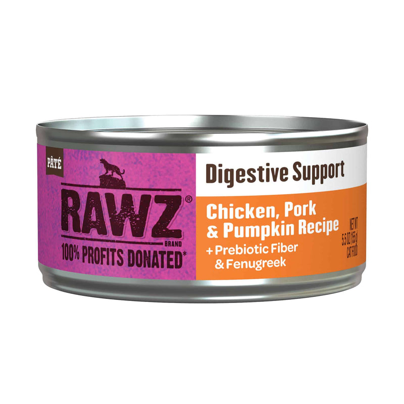 RAWZ - Digestive Support Chicken, Pork & Pumpkin Cat Food 5.5oz