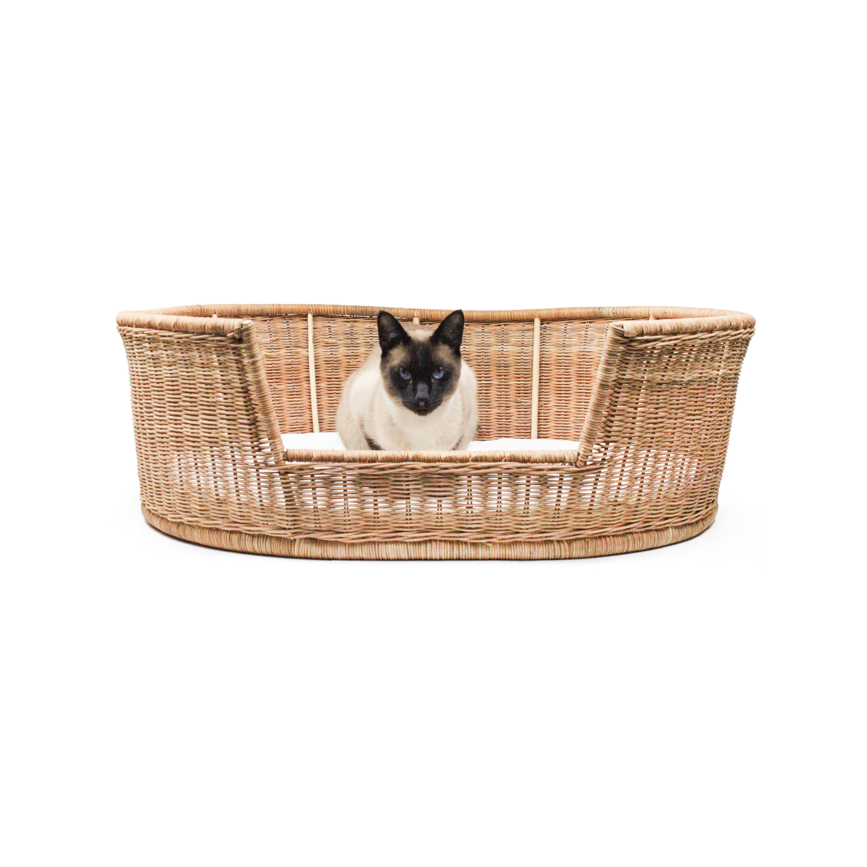 Chaiyat Boutique SnuggleNest Basket Pet Bed