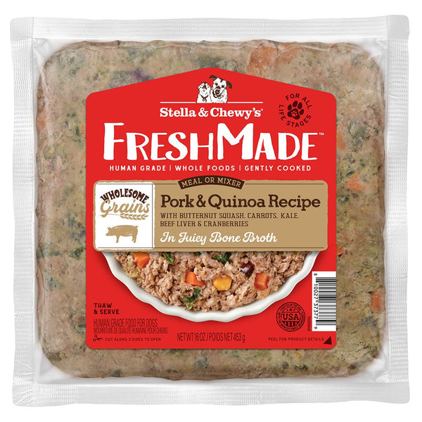 S&C - FreshMade Pork & Quinoa Gently Cooked Dog Food