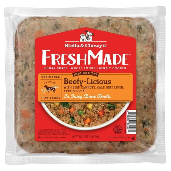 S&C- FreshMade Beefy-Licious Gently Cooked Dog Food