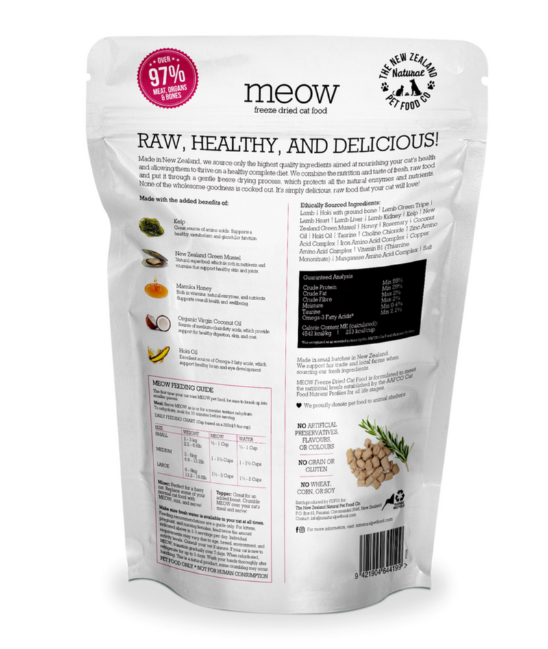 Meow - Lamb & Hoki